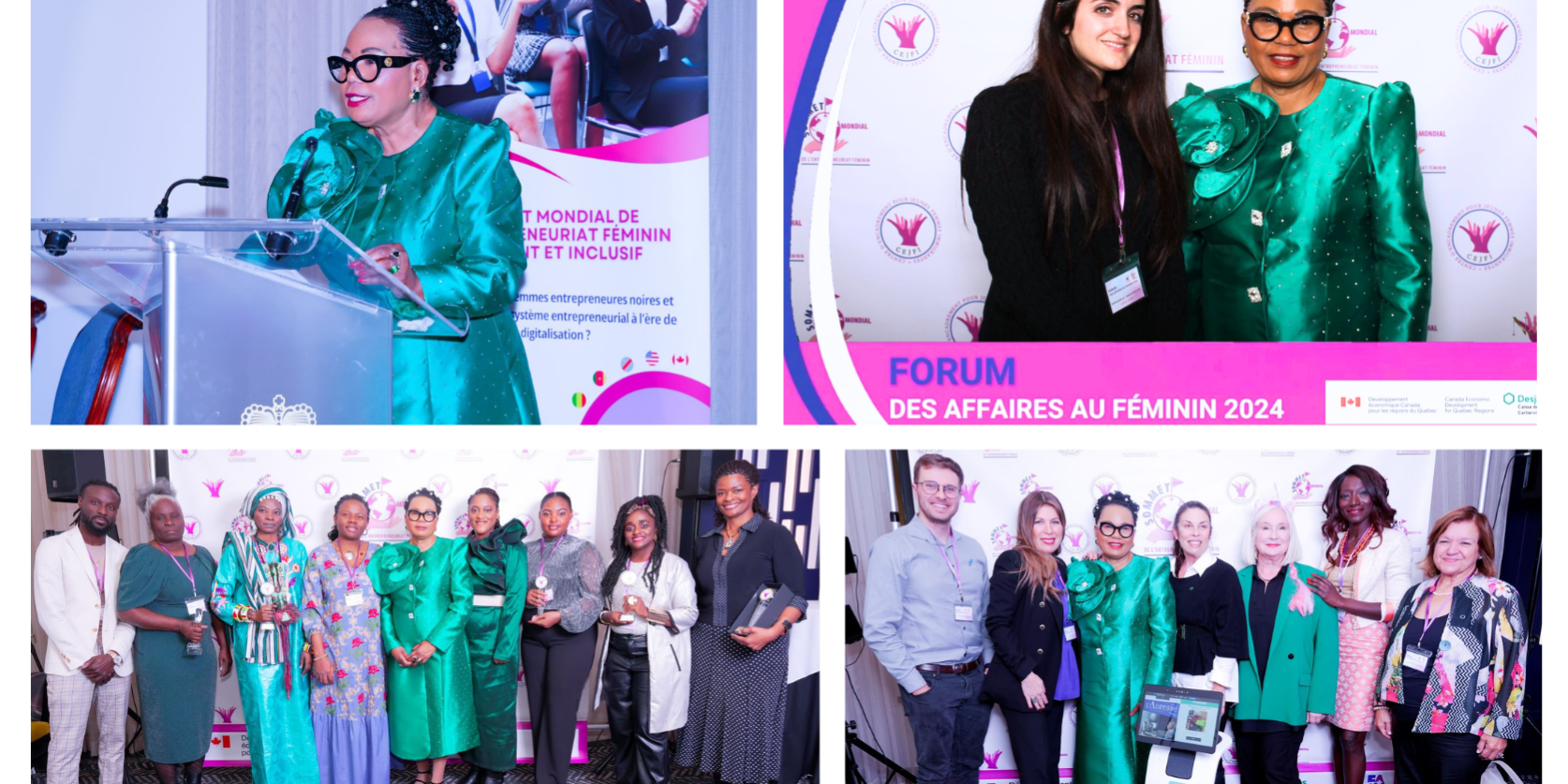 PHOTO COMMUNIQUÉ DE PRESSE FORUM DES AFFAIRES AU FÉMININ CEJFI